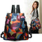 Oxford Backpack Women Anti Theft Outdoor Travel Daypack Shoulder Schoolbags