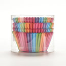 100X Colorful Rainbow Paper Cake Cupcake Liner Baking Muffin Cup Case for Party