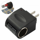 AC Wall Outlet To DC 12V Cigarette Lighter Car Socket Adapter Cell Phone Charger