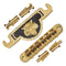 1 Set Zinc Alloy Bridge & Tailpiece for Gibson Les Paul Guitar Replacements,