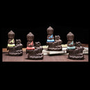 20Pc Incense Cones + Red Burner Creative Home Decor The Little Monk Small B C9D3