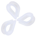 6Pcs/Pack Docking Yacht Boat Marine Nylon Rope Thimble 1/2" 3/8"