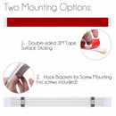 2 x 4.5W 72LED white car interior light strip indoor lamp cabin light truck