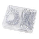 70 Pieces C Type and T Type Wig Weaving Needle Upholstery Sewing Tool
