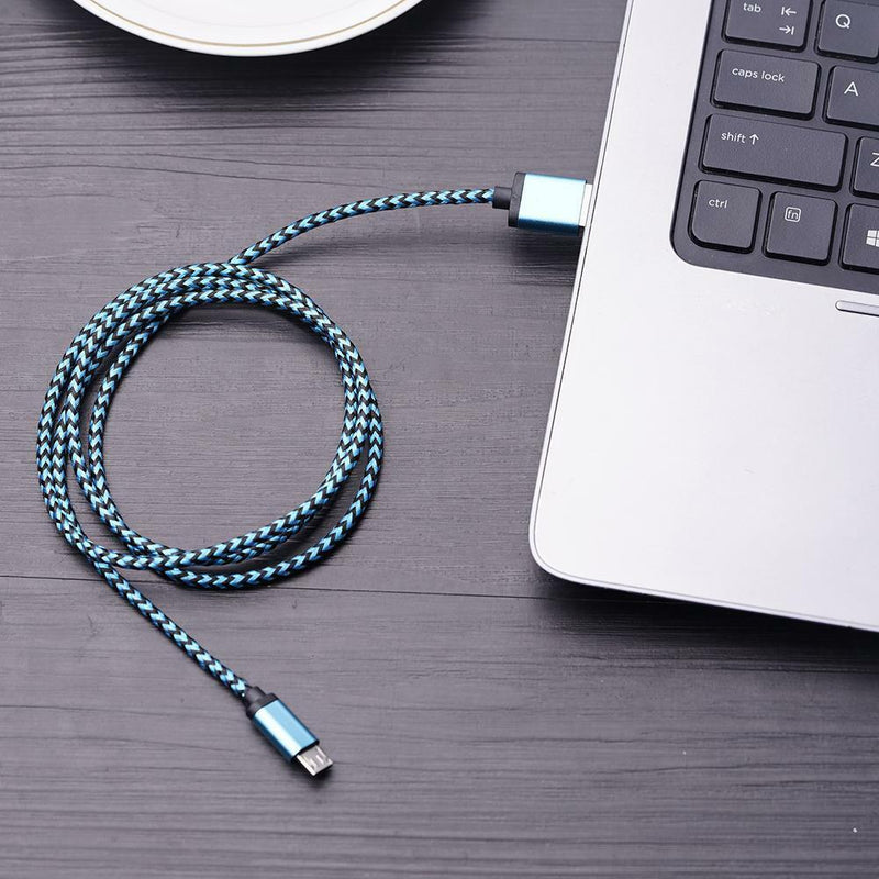 Braided Aluminum Micro USB Data&Sync Charger Cable For Android Phones On Sale