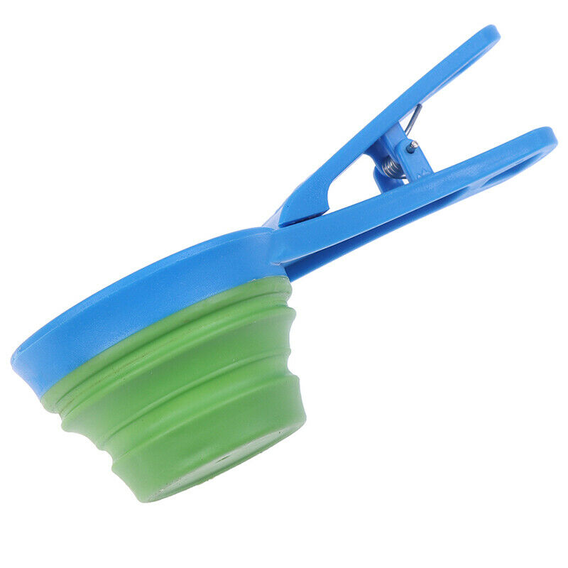 Pet Folded Cat Feeders Bowl Food Storage Spoon Sealing Clipper Dog Suppli_