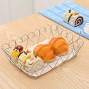 Fruit Basket Bowl Vegetable Iron Rack Storage Stands Holder Apples Orange