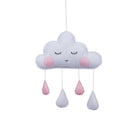 Raindrop Pendant Nordic Wind Felt Cloud Raindrop Pendant Children's Room Te