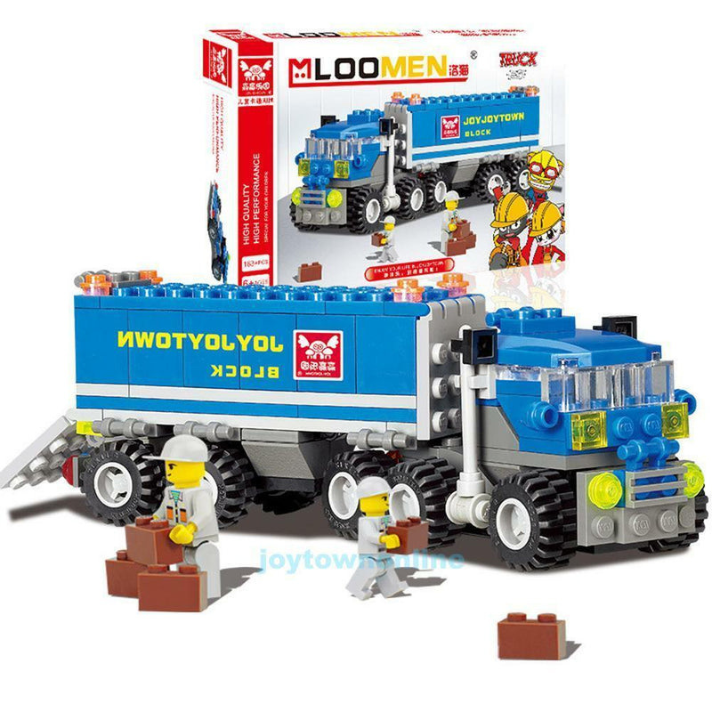 DIY Kids Child Dumper Truck Car Building Block Sets Educational Development Toys