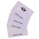 100 x Package cards paper cards earring holder display cards ear studs hang BX