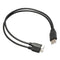 2 in 1 USB 2.0 A Male to USB 3.1 Type C Male& Micro USB 2.0 Male Cable Cord #gib
