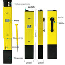 Digital PH Meter PH Tester 0.01 PH Accuracy Water Quality Tester with ATC f