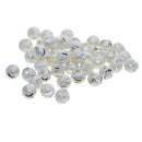 50 Pcs Classi Design Spacer Beads Necklace Making Beads Drilled Beads 8MM