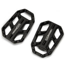 Motorcycle Billet Mx Wide Foot Pegs Pedals Rest Footpegs for Bmw R1200Gs R1