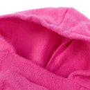 Small Strawberry Dog Cat Puppy Fleece Hoody Clothes Pet Apparel Dress Up -