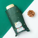 Practical Anti-Uv Lady Women Flouncing Princess Dome Parasol Sun/Rain Folda T8T6