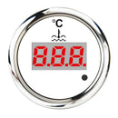 Universal 2'' 52mm Water Temp Gauge Electronic Digital Temperature Meter DC12V