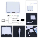 USB3.1 Type-C to HD Muitimedia Interface+USB3.0+Type-C Converter Adatper
