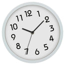 25cm Super Quite Clock Non Ticking Quartz Wall Clock Home Decor White