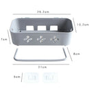 Bathroom Wall Hanging Storage Rack Multi-Function Suction Cup Bathroom Shel O6S3