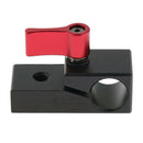 15mm Rod Clamp with 1/4" Thread for DSLR Rig Rail Support Magic Arm Monitor