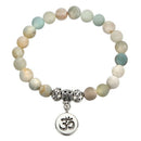 Fashion Beaded Bracelets Mysterious Pendant Natural Stone Men Women Bangles