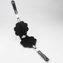 Diy Heart-Shaped Non-Stick Metal Waffle Machine Mold Kitchen Cake Baking Tr G4C9