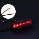 3W Led Motorcycle Tail Brake Lights Stop Driving License Plate Lamp Taillig