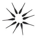 100Pcs Durable Dart Soft Tips Points 4BA Standard Darts Shaft Needle Black