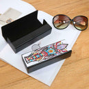 DIY Diamond Painting Sunglasses Case Portable Leather Glasses Storage Box