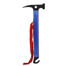 Multifunction Aluminum Alloys Camping Mallet Hammer, blue G7W7