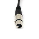 6" XLR 3 Pin FEMALE Jack To 2 Dual MALE Plug Y SPLITTER Mic PA DJ Cable