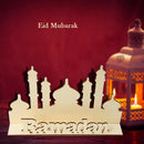 Eid Decor Ramadan Decoration Letters Hanging Pendants Crafts Festival Supplies
