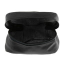 2 Pieces Black Motorcycle Rear Back Seat Waterproof Luggage Carrying Bag Tool