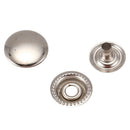 Snap Fastener Kit with 6 Complete Set 5/8 Stainless Steel Snaps Fastener fo