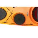 Kayak Valley Round Hatch Cover 23cm fits V C P Black Non-Slip Waterproof
