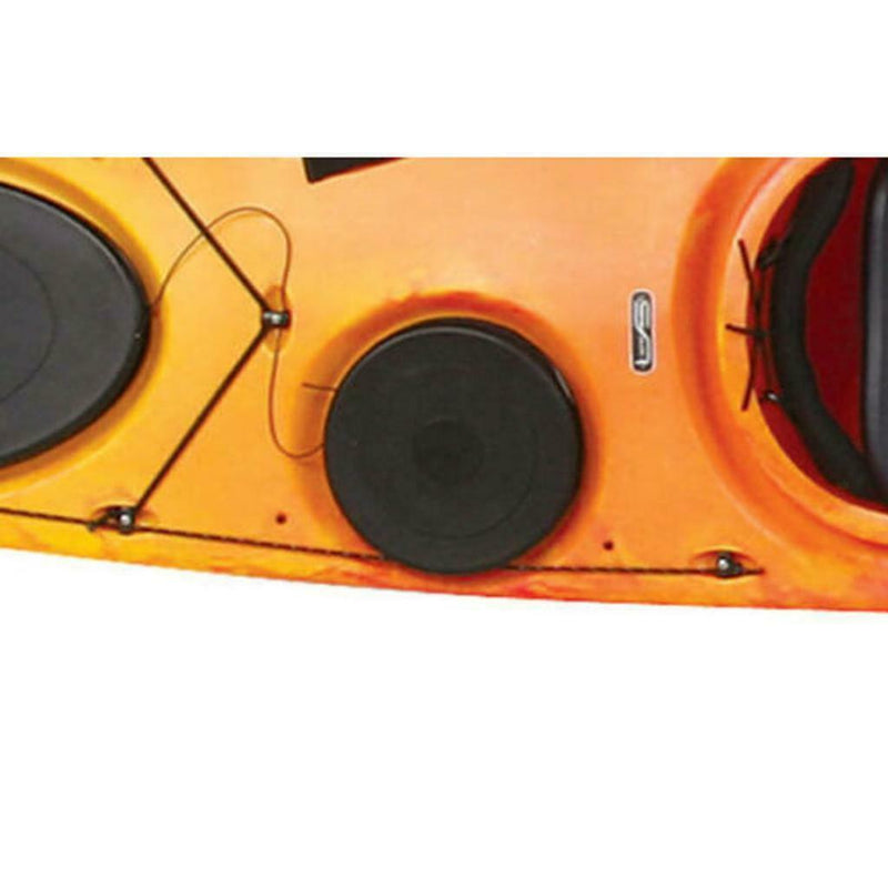 Kayak Valley Round Hatch Cover 23cm fits V C P Black Non-Slip Waterproof