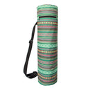 Large Yoga Mat Tote Bag, Yoga Carrier Shoulder Strap Bag with Pockets for Mobile