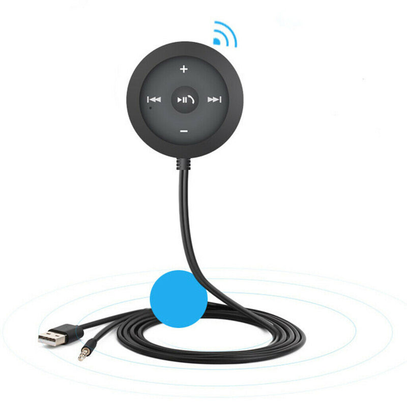 2 in 1 Bluetooth 4.2 Music Player Car Audio Receiver Adapter for Tablet Phone