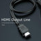 HW-4K301X 3 Port Mini HDMI Splitter 3 in 1 out 4K Adapter Switcher Cable