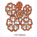 11.4*10.5cm Flower Carbon Steel Cutter Mold Paper Art Embossing Cutting Die DIY
