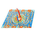 Wooden Magnetic bead ball pen Maze Puzzle Magnetic Board ring track Game Ed