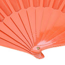 Butterflies Fan Lily Flowers Pattern Wedding Gift,Orange