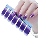 New Fashion Glitter Nail Polish Strips Nail Polish Applique Apps Strips Nai