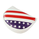 Golf Putter Headcovers Mallet Protector - Universal Fits All Golf Brands - Easy