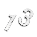 Plastic House Number, Home Address Decor, Outdoor Door Number, Modern Address