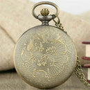 The Lion King To My Son Design Boy Quartz Pocket Watch Pendant Necklace Gifts