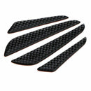 1set 4pcs Carbon Fiber Door Anti-collision Strip Car Door Anti-rubbing Door