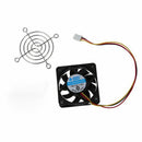 60mm x 60mm x 15mm 3 Pins Cooling Fan w Metal Finger Guards O5S8