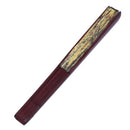 24.4" Open Width Chinese Character Print Bamboo Ribs Folding Hand Fan for M H9R3